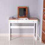 Fold Up Mirror 100*50*75cm MDF Wood Makeup Dressing Tables for sale