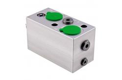 China Integrated Hydraulic Manifold Valves Hydraulic Reversing Valve Aluminum CNC Machining supplier