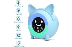 China Kingda 14.5*8.6*13CM Light Up Alarm Clock 4 level adjustable supplier