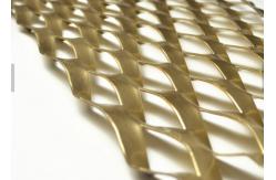 China Outdoor Paint Architecture Expanded Metal Mesh Used For Sunscreens Panel supplier
