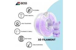 China iBOSS High Toughness 3D Printer Filament PLA+ Gradient Purple White Filament supplier