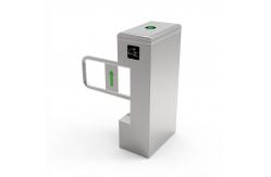 China Access Control Swing Gate Turnstile Full Automatic Waist High Turnstile supplier