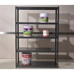 Matte Surface Metal Frame Shelving / Metal Adjustable Shelving System For Home