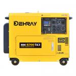 Three Phase General Deisel Generator Rated Power 6kw With RD186FAGET Engine for sale