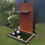 Rusty Corten Steel Water Feature Customizable