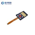 PET/PC Silicone Rubber 3m Adhesive Silicone Rubber Keypad with Water Resistance and Resistance To Water Yes for sale