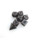 Neat Sharp Nontoxic Sturdy Mini RPG Dice Practical Multipurpose Tiny Metal Dice for sale