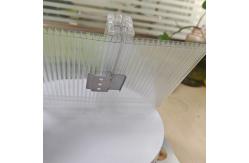 China Four-Layer U-Lock Polycarbonate Sheet for Thermal Insulation Roofing supplier