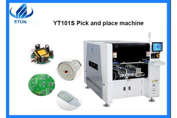 Single module LED Circuit board mounting BGA 10 Heads 40000CPH SMT chip Mounter