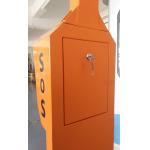 Highway Roadside Solar Powered Emergency Phone Call Box IP67 With Solar Panel