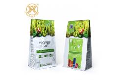 China 4LB OPP Fertilizer Packaging Bag Polypropylene Zip Lock Stand Up Pouch supplier