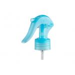 28/410 Mini Trigger Sprayer Transparent Blue With Ribbed Closure for sale