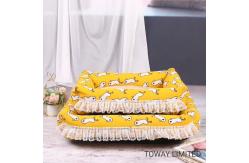 China  				Design New Cool Summer Dog Pup Pads Cute Pet Lace Beds 	         supplier