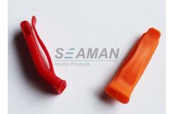 China Orange ABS Plastic Life Jacket Whistle For Rescue Survival ISO Approval supplier