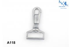 China Long Lasting Plating Swivel Snap Hooks For Straps , Light Dog Snap Hook supplier
