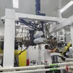 Used High Speed PET Plastic Extruder With Variable Speed Drive for sale