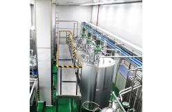 China Syrup Preparation Automatic Industrial Mixing Tank With Agitator supplier