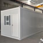 2025 Spacious and Comfortable Flat Pack Container House for Living or Working Space for sale