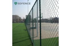 China 6ft 8ft Chain Link Fence With PVC Coated And Galvanized Finish supplier