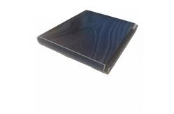 China Wood Grain Aluminum Extrusion Profile For Modular Kitchen Cabinet Gola Shape supplier