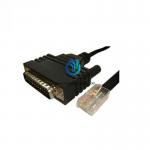 Good price Cisco Auxiliary Cable CAB-AUX-RJ45 8ft connector RJ-45 Male to 25-pin DB-25 Male with plastic bag for sale