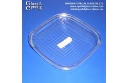 China Custom Thermal Resistant Lamp Lens Cover From Borosilicate Glass supplier
