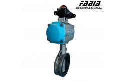 China Industrial Pneumatic Driven Butterfly Valve -20°C- 150°C For Precise Control supplier
