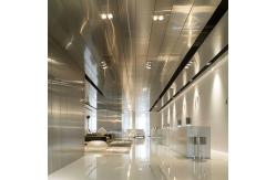 China Durable Stainless Steel Ceiling Flat Panels For Commercial Spaces supplier