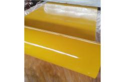 China Hot Casting Polyurethane Sheet Liner With Fibre Reinforced Resin Backing Plate supplier