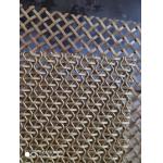 Partition Wall Divider Architectural Metal Mesh Custom Anodized Decorative Sheet for sale