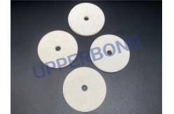 China Rust Proof Customized  7X10X6mm White Grinding Wheel  Tobacco Machinery Spare Parts supplier
