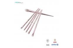 China Recyclable Synthetic Plastic Makeup Brushes Eco Friendly 10 Pieces BSCI supplier