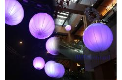 China Dimmable Inflatable Moon Balloon Light 400W Hanging Decorative Lighting 3200k supplier