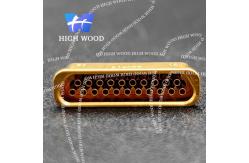 China J30J SERIES Glass Sintered Gas Sealed Rectangular Electrical Connector , J30JM1-21ZKH2-Q2 supplier