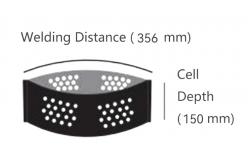 China Black Weld Geocell Railway Construction HDPE Geocell Roadbed Reinforcement supplier