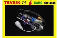 China Compatible edward disposable blood pressure ibp transducer, IBP cable with Single channel kit supplier