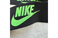 China Glossy Printed Elastic Band Silicone Logo 6cm 3cm 4.5cm High Elasticity supplier
