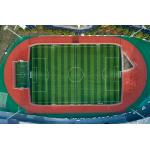 Odorless Breathable Plastic Running Track Mixed EPDM Spray Coating Jogging Track for sale