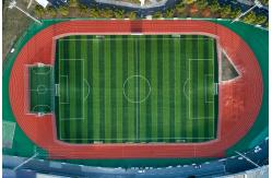 China Odorless Breathable Plastic Running Track Mixed EPDM Spray Coating Jogging Track supplier