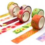 Heat Resistant Water Activated Adhesive Washi Decorative Tape for sale