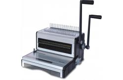 China 4x4 Hole Comb Double Loop Wire Binding Machine For A3 / A4 Paper supplier