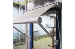China 1.4m Aluminium Drop Arm Window Awning Light Retractable Awning supplier