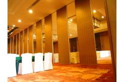 China Fashionable Foldable Partition Wall For Classroom Sliding Aluminium Track supplier