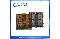 China Ultra Lightweight Outdoor Curtain LED Display 3.91mm 4K HD Windows Screen supplier