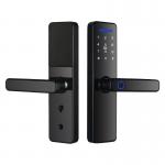 Convenient Biometric Finger Print Code Card Key Door Lock for Apartments WiFi Enabled for sale