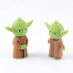 PVC Customized Shaped By Master Yoda Star Wars Usb Flash Drive Usb 2.0 And 3.0 for sale
