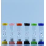 Unbreakable Plastic Hourglass 1 Minute 3 Minute 5 Minute Egg Sand Timer for sale
