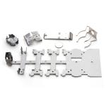 Passivating Scooter Cnc Brass Parts 30mm Thickness Laser Cutting Cnc Parts ISO2768 for sale