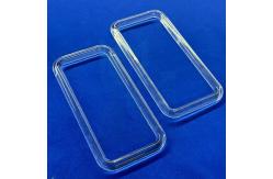 China Frosted Transparent Clear Quartz Glass Products Ring supplier