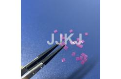 China Square Synthetic Ruby Crystal Sapphire Optical Window DSP 60/40 supplier
